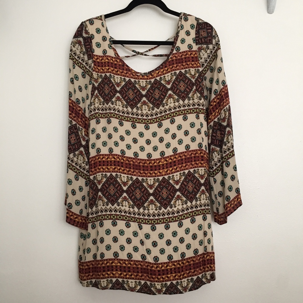 Long Sleeve BOHO dress